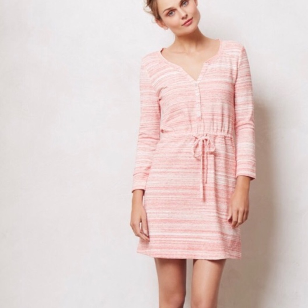 Anthropologie Saturday Sunday poppy chemise dress